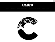 Tablet Screenshot of catalystschool.com